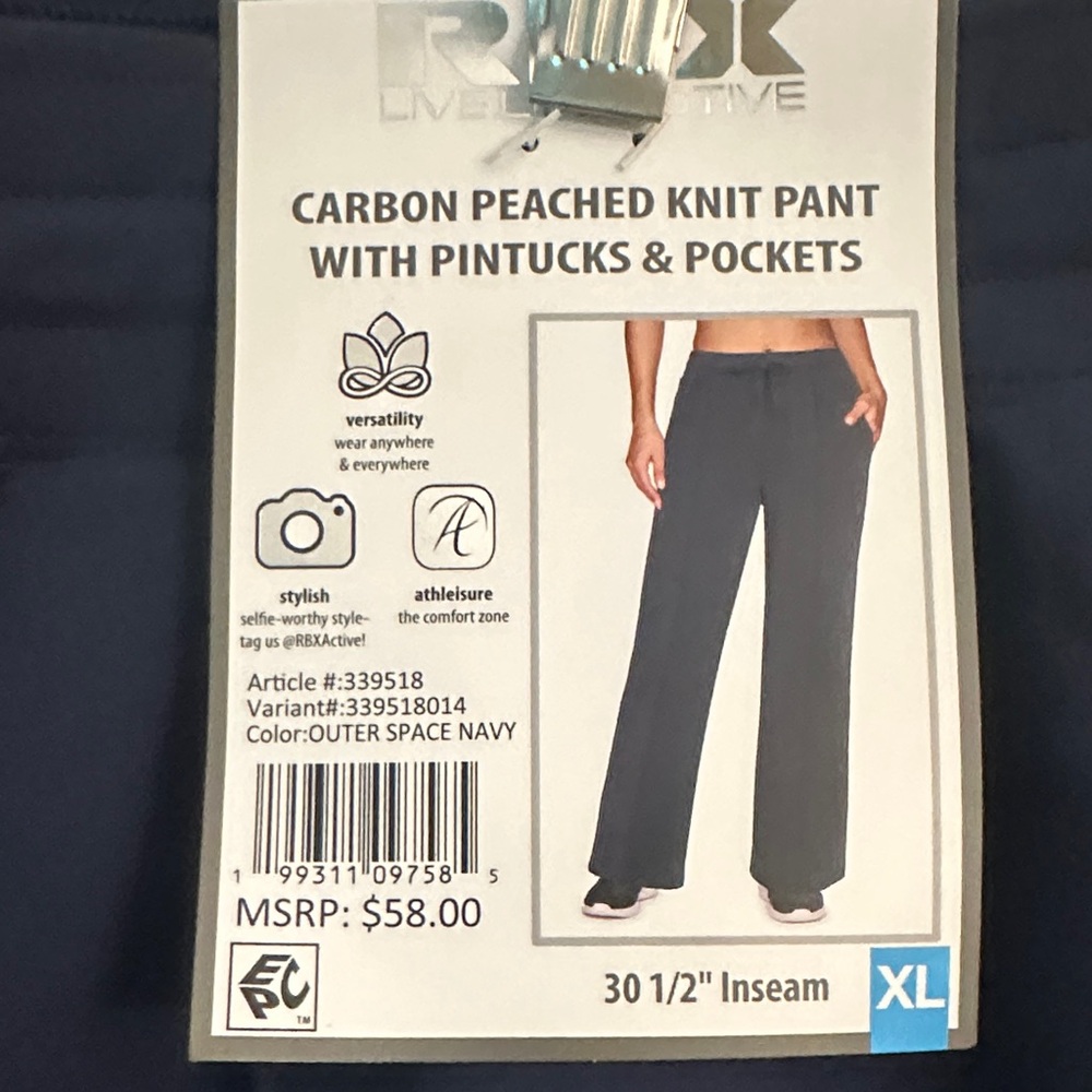 Women’s Navy Pants - Picture 2 of 4